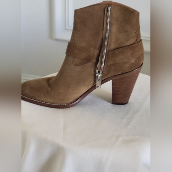 NWOT, ST LAURENT BOOTS, BROWN, 39 - Picture 5 of 9